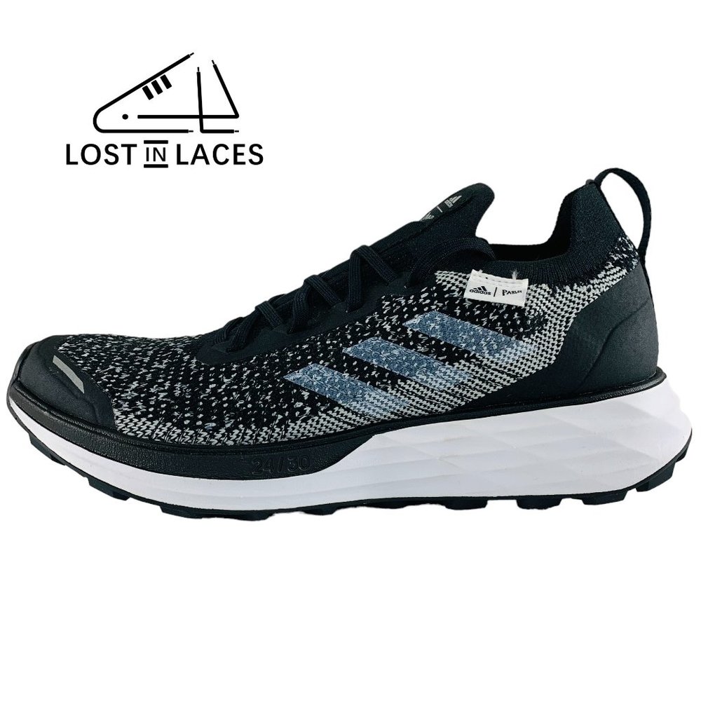 Adidas Parley Terrex Two AP Black White Trail, New Women's Hiking Shoes H02732